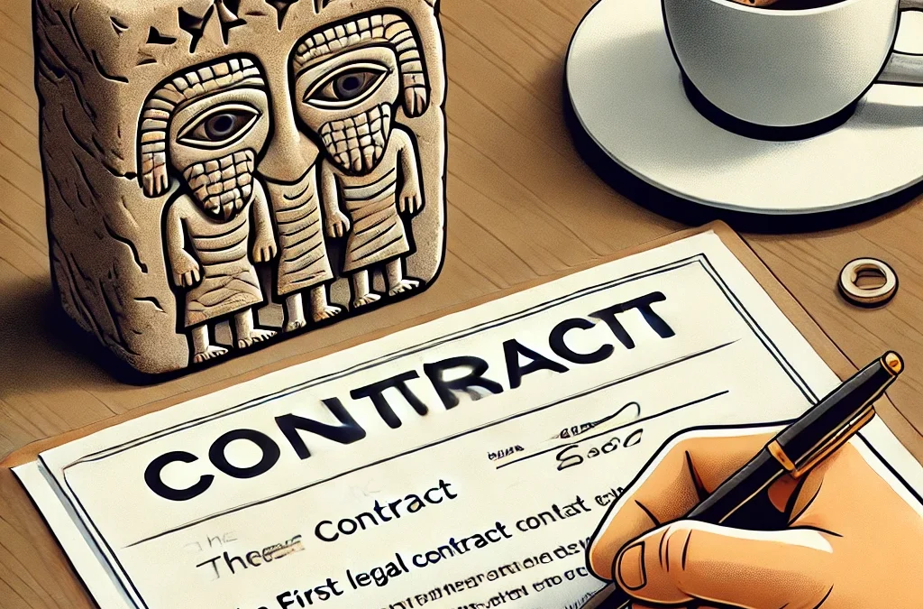 ¿Por qué los contratos son más viejos que tu abuelita (y por qué deberías tomarlos en serio)?