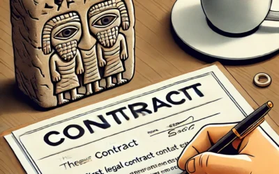 ¿Por qué los contratos son más viejos que tu abuelita (y por qué deberías tomarlos en serio)?